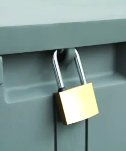 Bodega De Almacenaje RAM 270 Litros Gris3