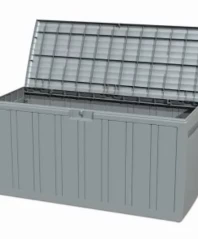 Bodega De Almacenaje RAM 270 Litros Gris5