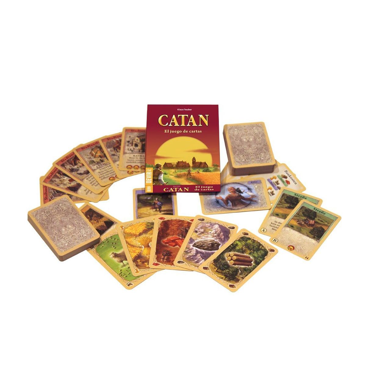 Juego Salón Catan cartas mini2