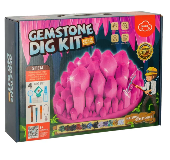 Juego cientifico de Excavación Piedras Preciosas1