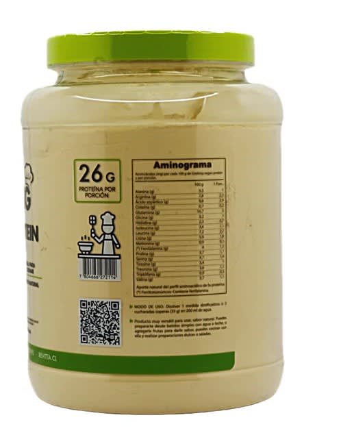 Proteína Cooking Vegan Protein 1,28 kg3