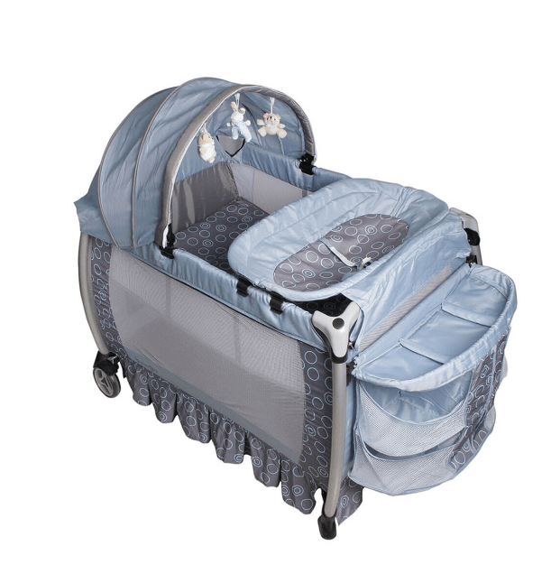 BEBEGLO Cuna Corral RS 6060 celeste1