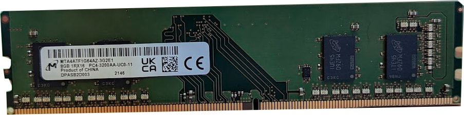 Memoria RAM Micron DDR4 PC4-3200AA DIMM 8GB1