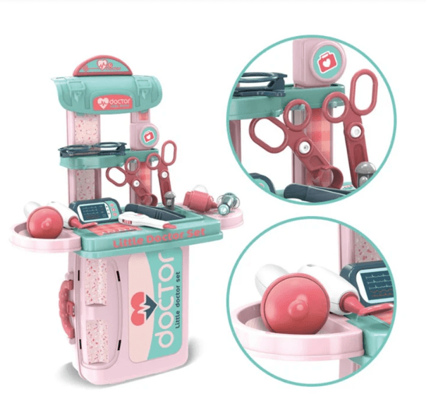 Maletin Doctor Little Doctor 3 en 1 Rosa4