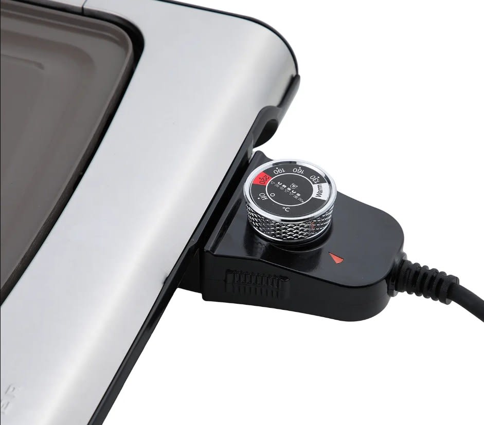 Parrilla eléctrica UrsusTrotter Acero inoxidable Ecokeramik3