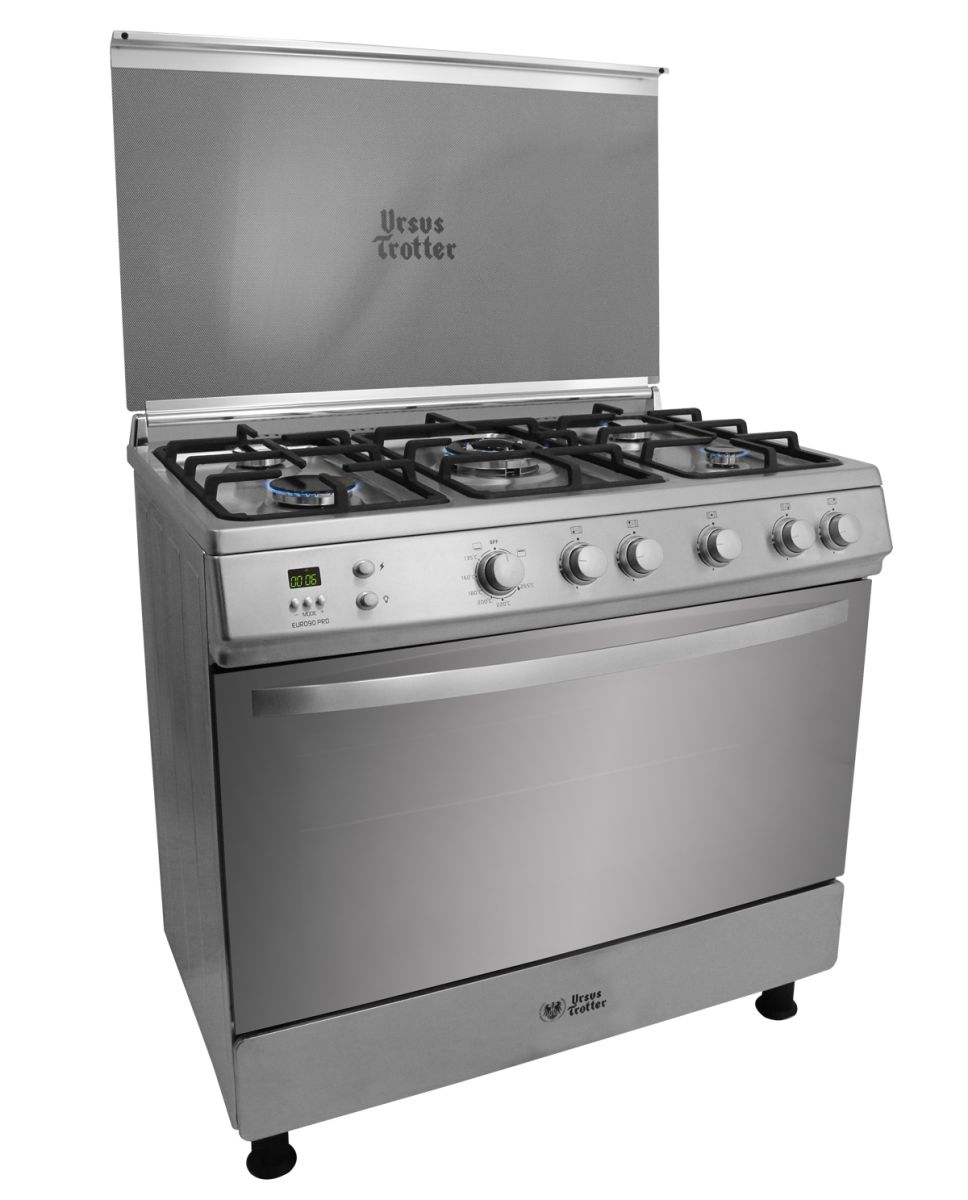 UrsusTrotter Cocina a Gas Euro90 Pro Gas a elección(Licuado o de cañería)1