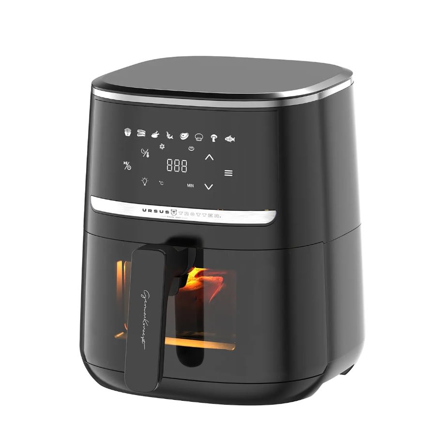 Freidora eléctrica Ursus Trotter Cookview 4.5 litros3