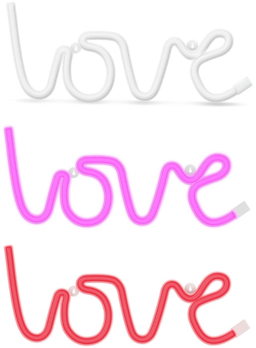 Luz Neon Love LED3