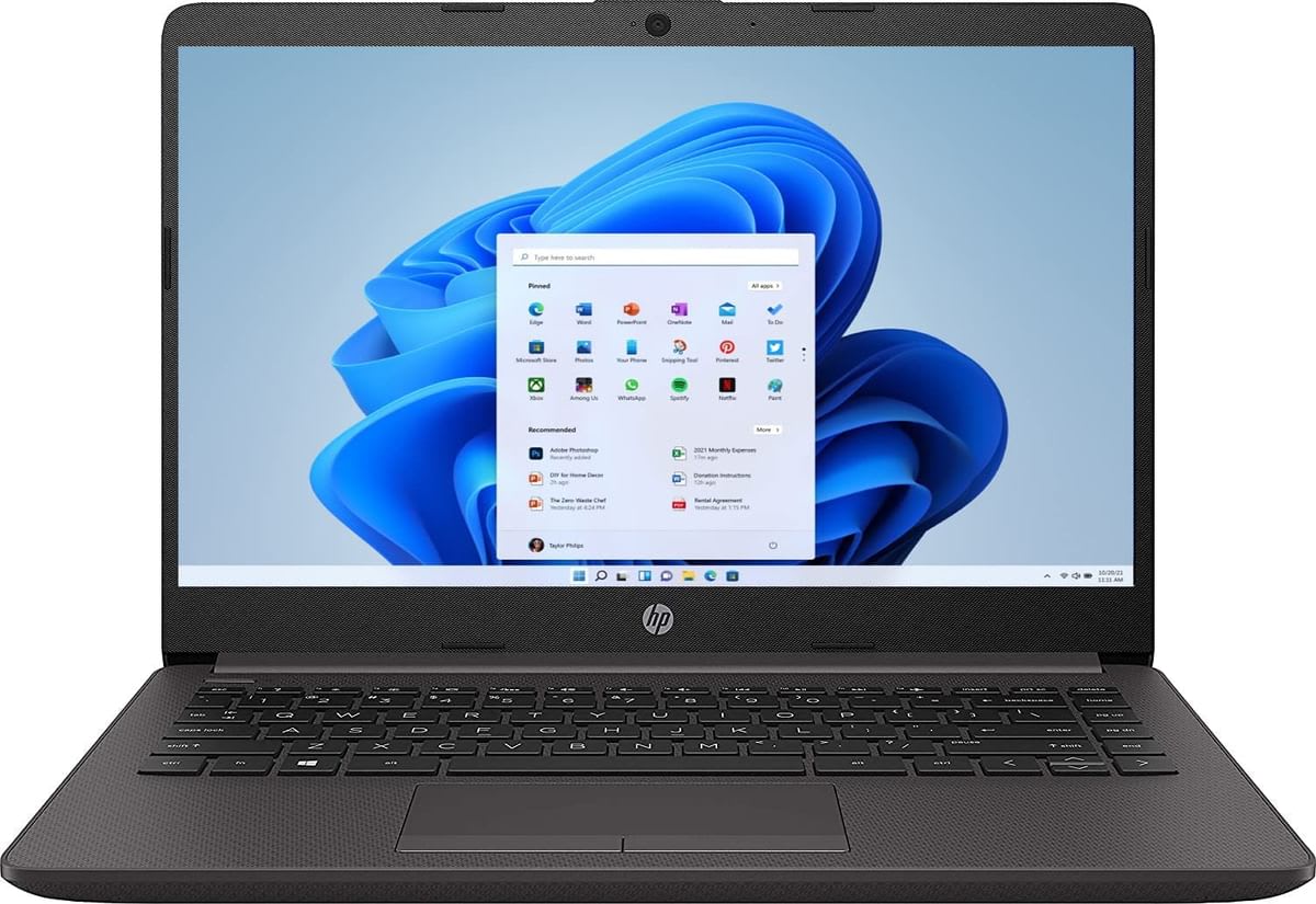 Notebook HP 240 Intel N4020 4gb ram 256Gb SSD Windows 11 HOME1