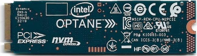 Intel Optane Memory H10 16Gb Optane + SSD Storage 256gb NAND2