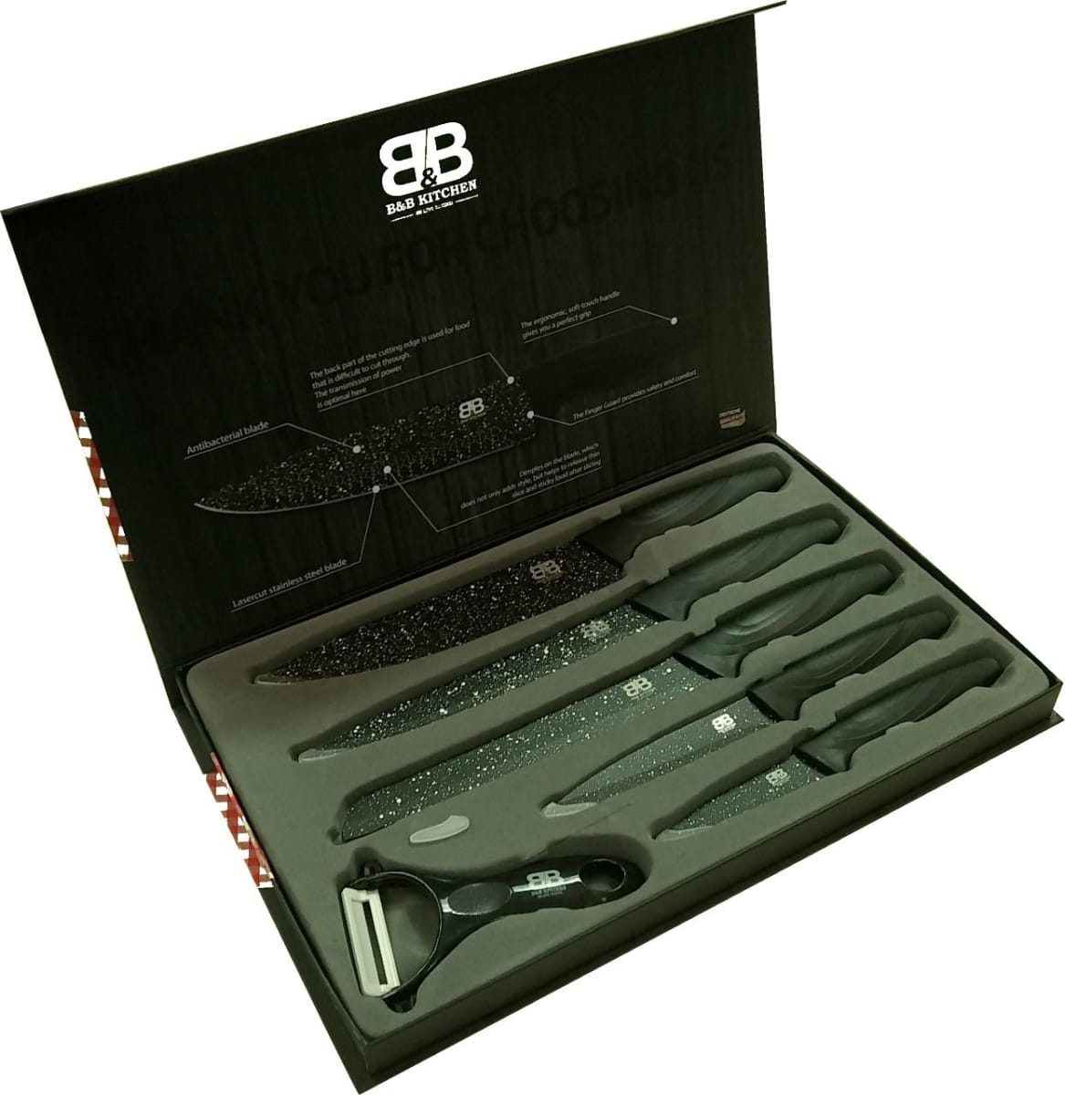 Set utensilios de cocina y parrilla2