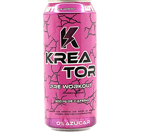W1 Pack 12 latas Pre-entreno Kreator 473 ml5