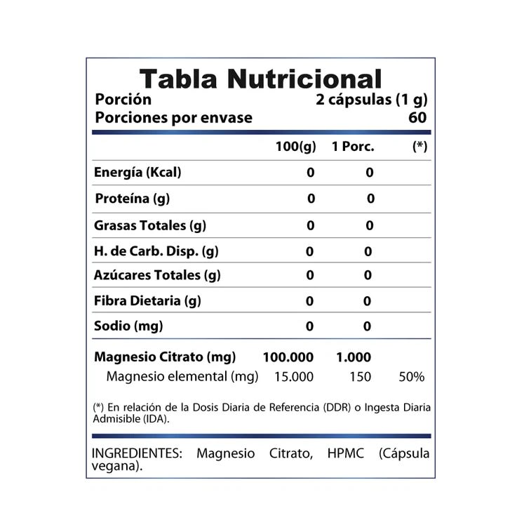 W1 Magnesio Citrato 120 cápsulas2