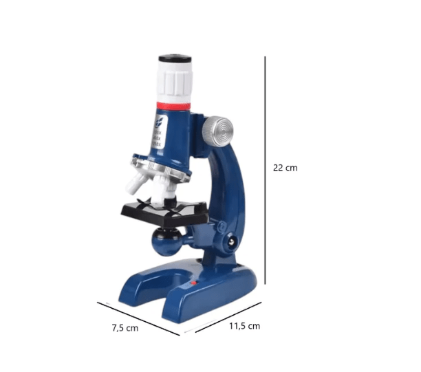 Microscopio Educativo Para Niños Azul3