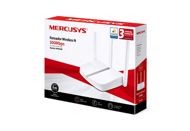 Router Red Wifi 2 antenas MERCUSYS MW302R2