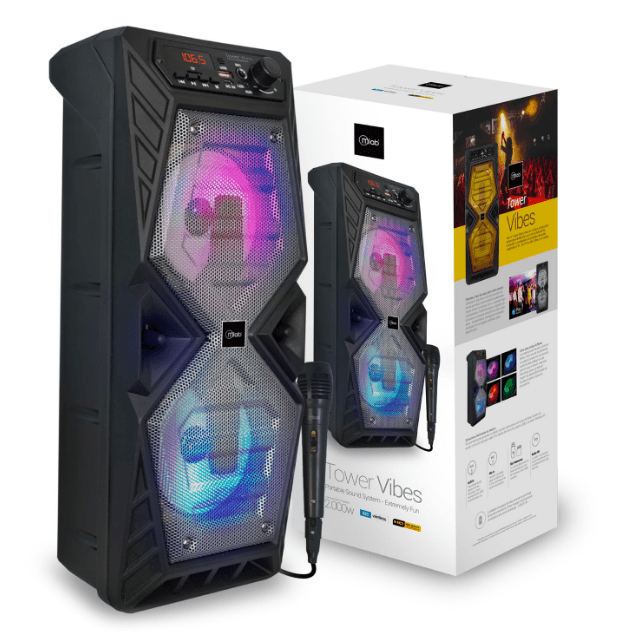 HJ MLABs PARL. KARAOKE TOWER VIBES SILVER3