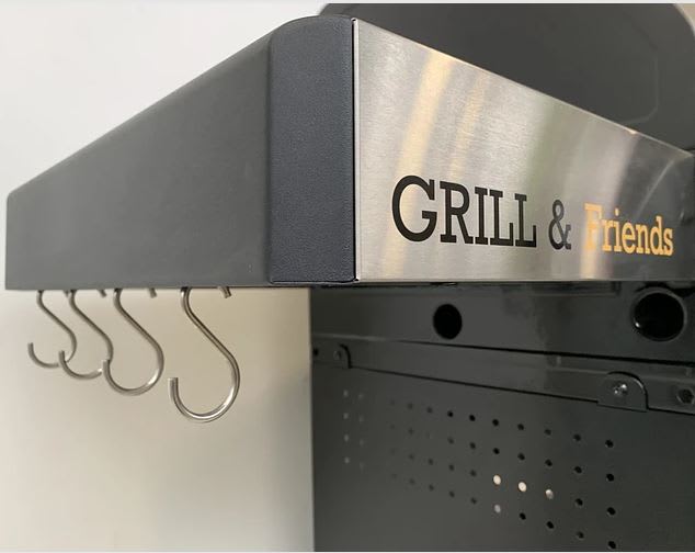 Parrilla a Gas GRILLER 4 LED INOX Ursus Trotter5