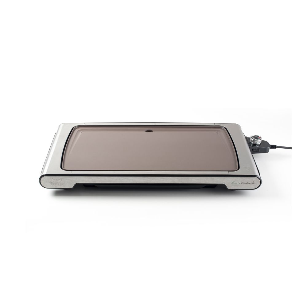 Parrilla eléctrica UrsusTrotter Acero inoxidable Ecokeramik1