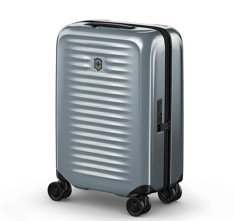Maleta Victorinox Cabina Frequent flyer AIROX hardside 55x35x23cm plata2