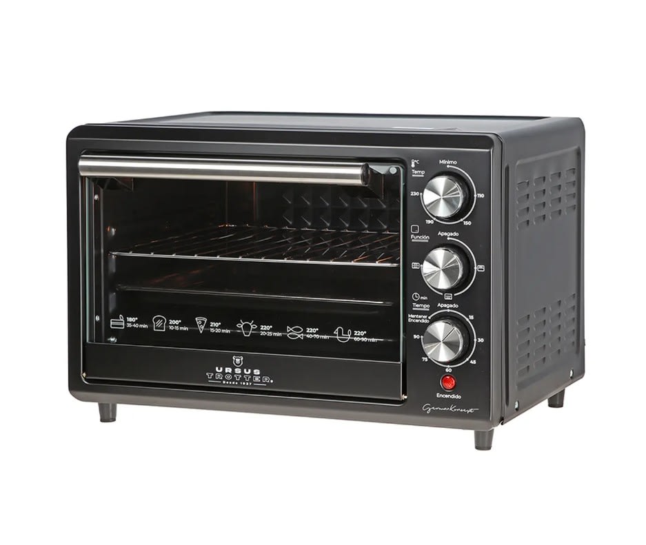 Horno eléctrico UrsusTrotter Backofen Pro-B 25 litros1