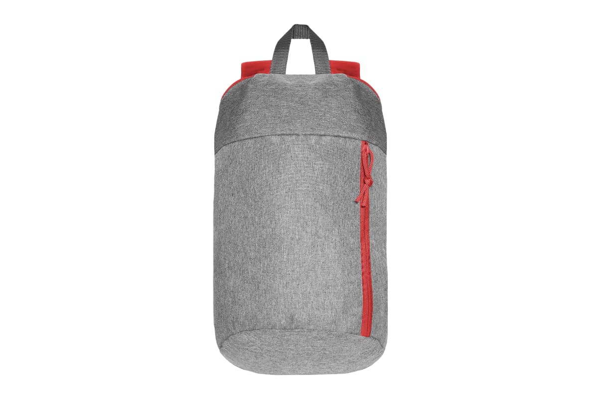 Mochila Basica Sagitario Gris Rojo2