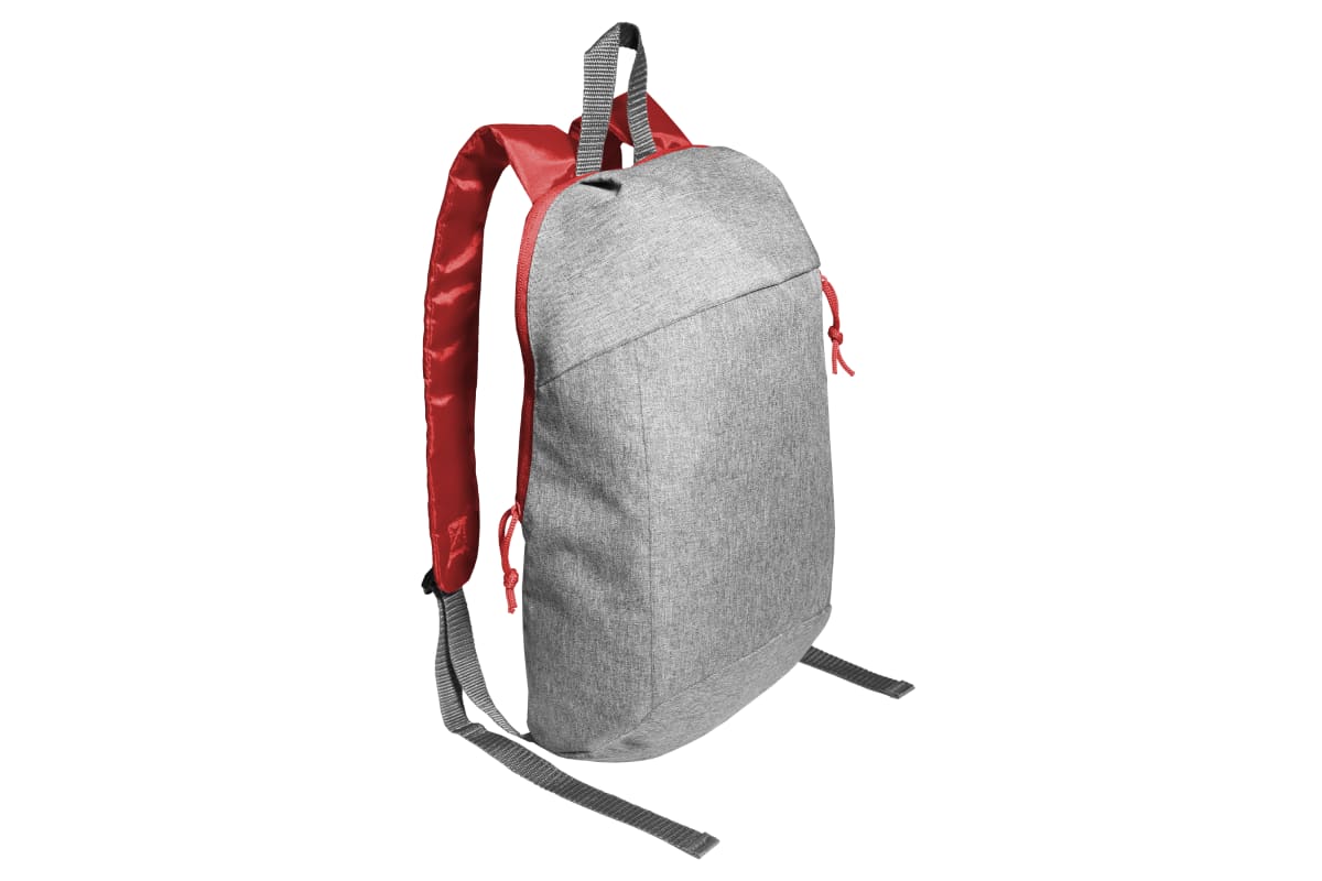 Mochila Basica Sagitario Gris Rojo1