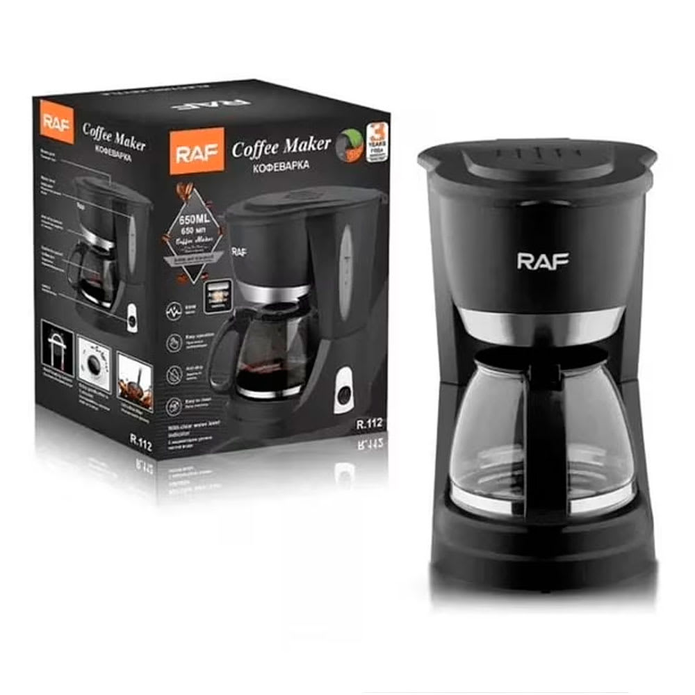 Cafetera electrica Filtro RAF 650ml Mod 1201