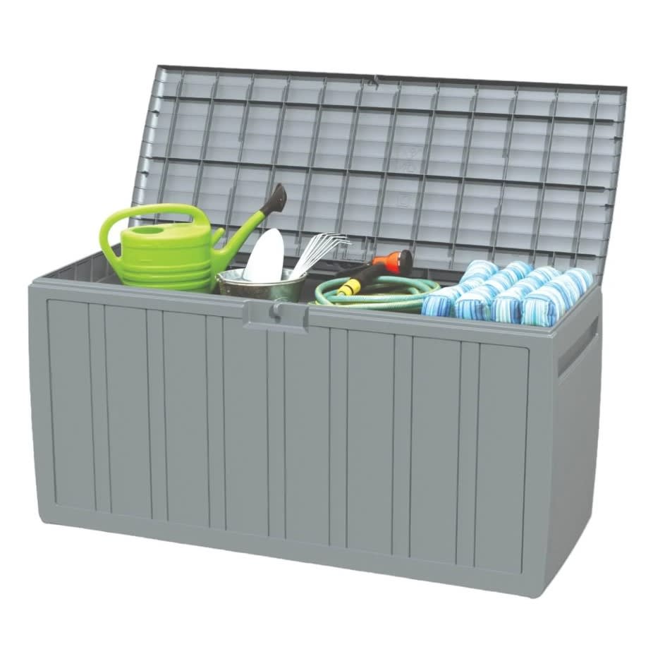 Bodega De Almacenaje RAM 270 Litros Gris6