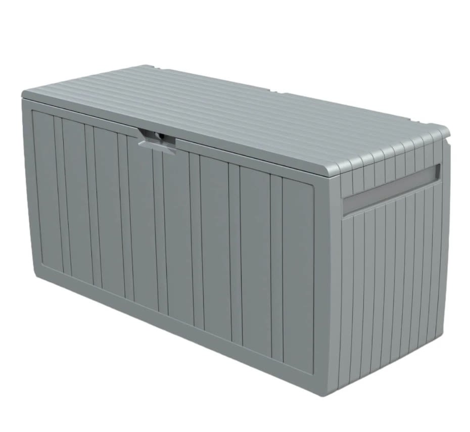 Bodega De Almacenaje RAM 270 Litros Gris2