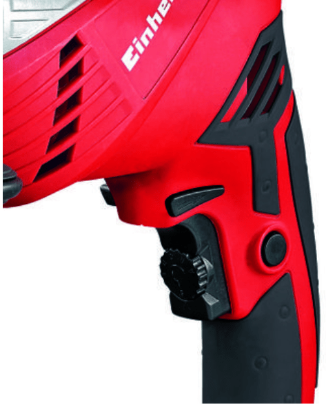Einhell Taladro Alambrico 650Watts velocidad variable y maleta4