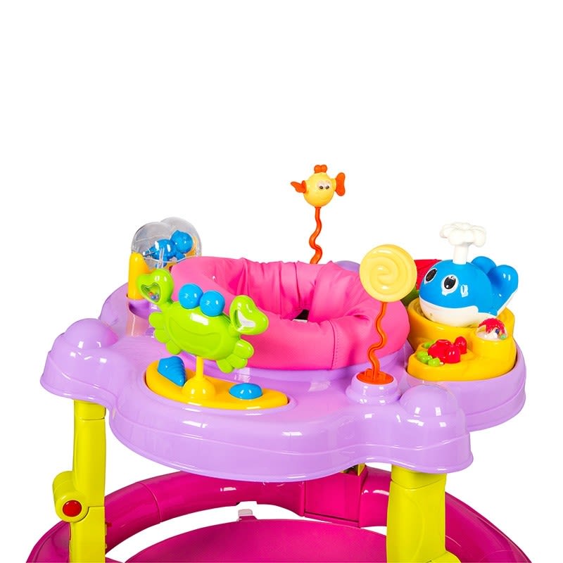 Centro de Actividades Bebeglo Whale Morado RS-270W2