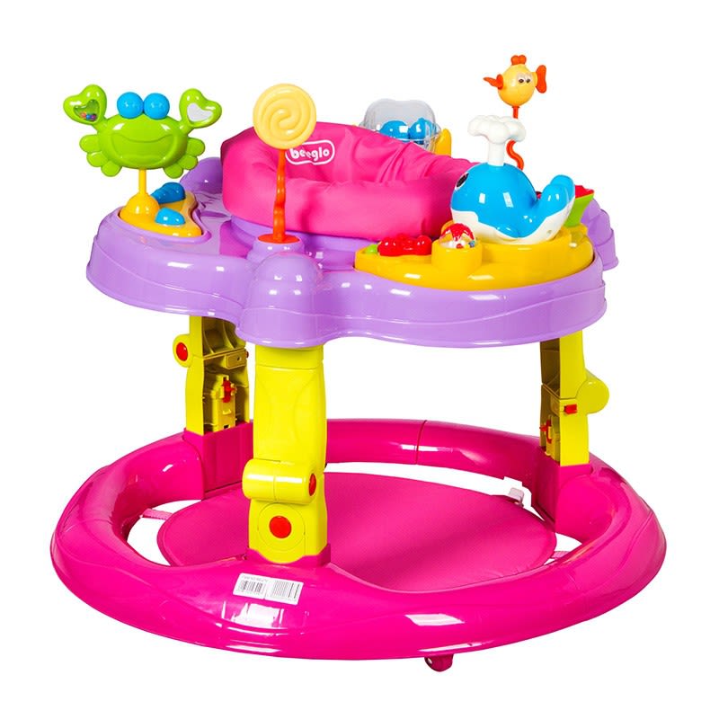Centro de Actividades Bebeglo Whale Morado RS-270W1