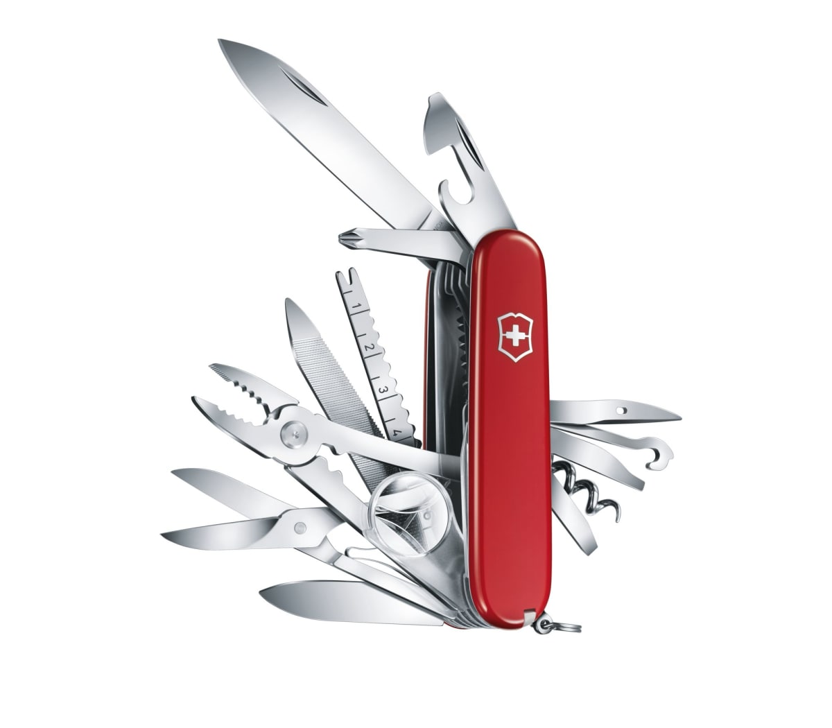 Navaja Swiss Champ color rojo Victorinox4