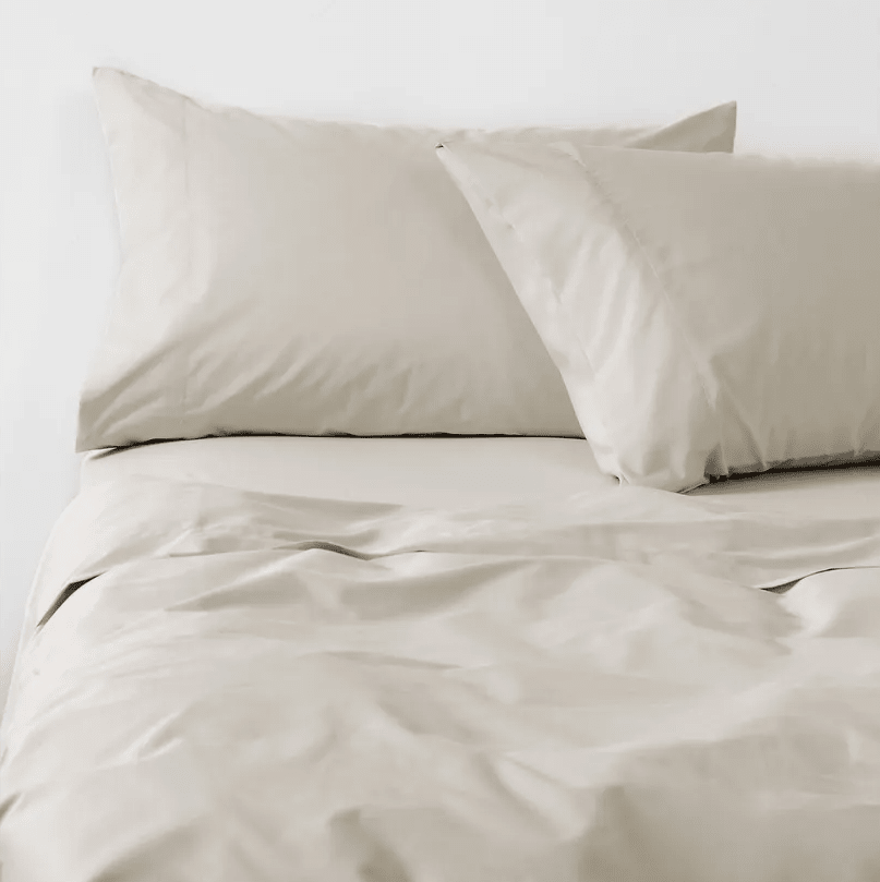 Juego Sabanas Cannon Liso 200 hilos Beige 2.5 Plazas1