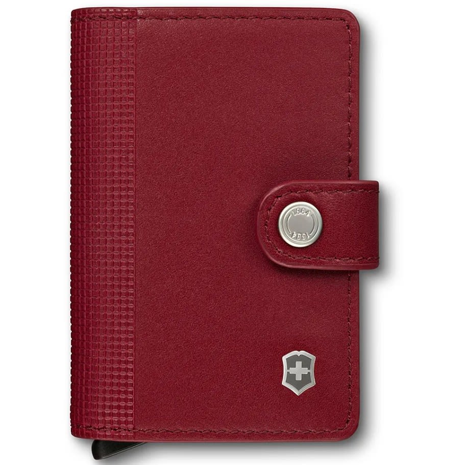 Victorinox Billetera Altius Secrid Cuero rojo anti RF-ID4