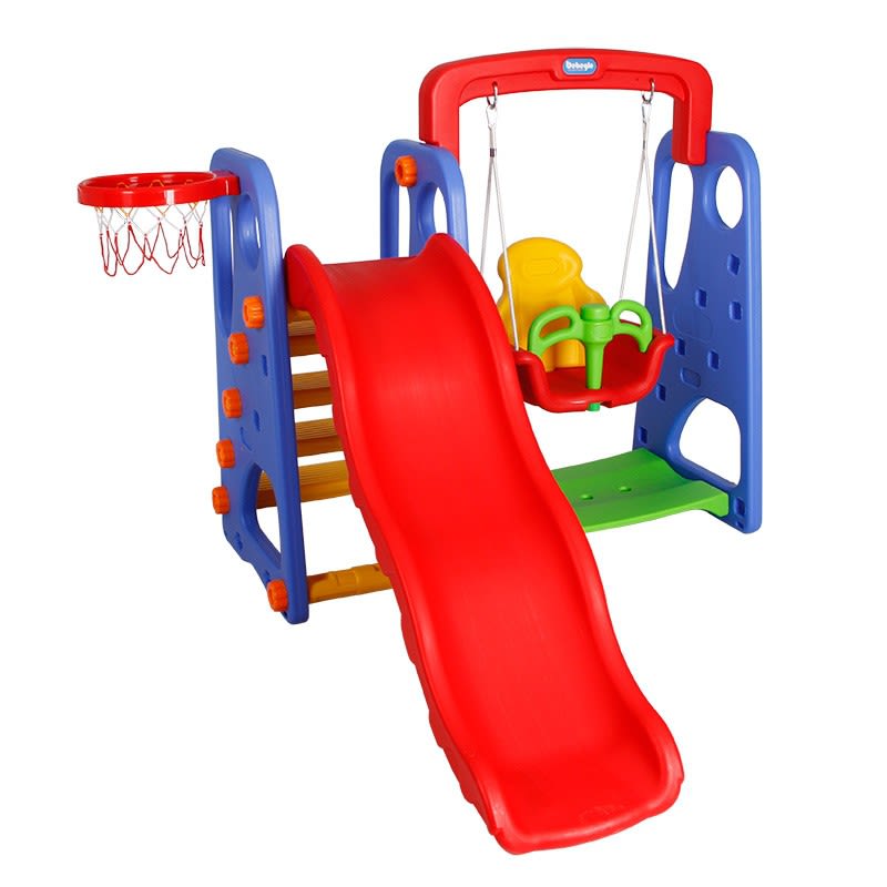 BEBEGLO Set de entretención exterior 3 en 1 Azul RS-1001