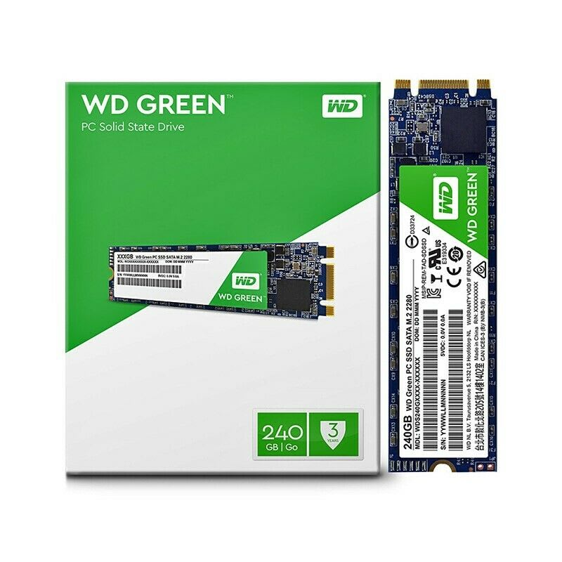 Disco duro SSD M.2 SATA 240GB Verde1