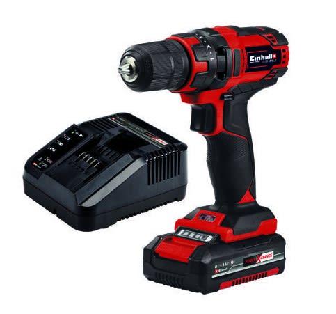 Einhell Taladro inalambrico 10mm 18volts /35nm 1 Batt Litio1