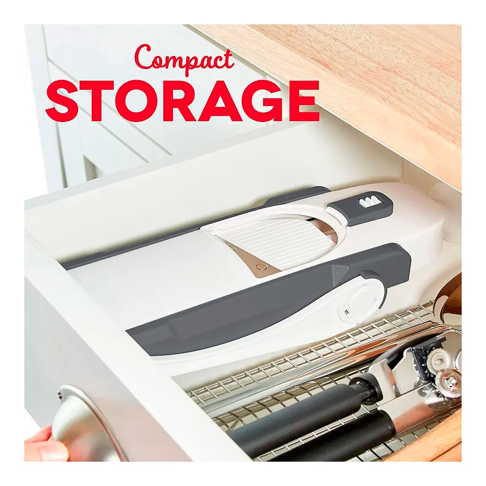 Rebanador Mandolina Cortador de verduras y frutas4