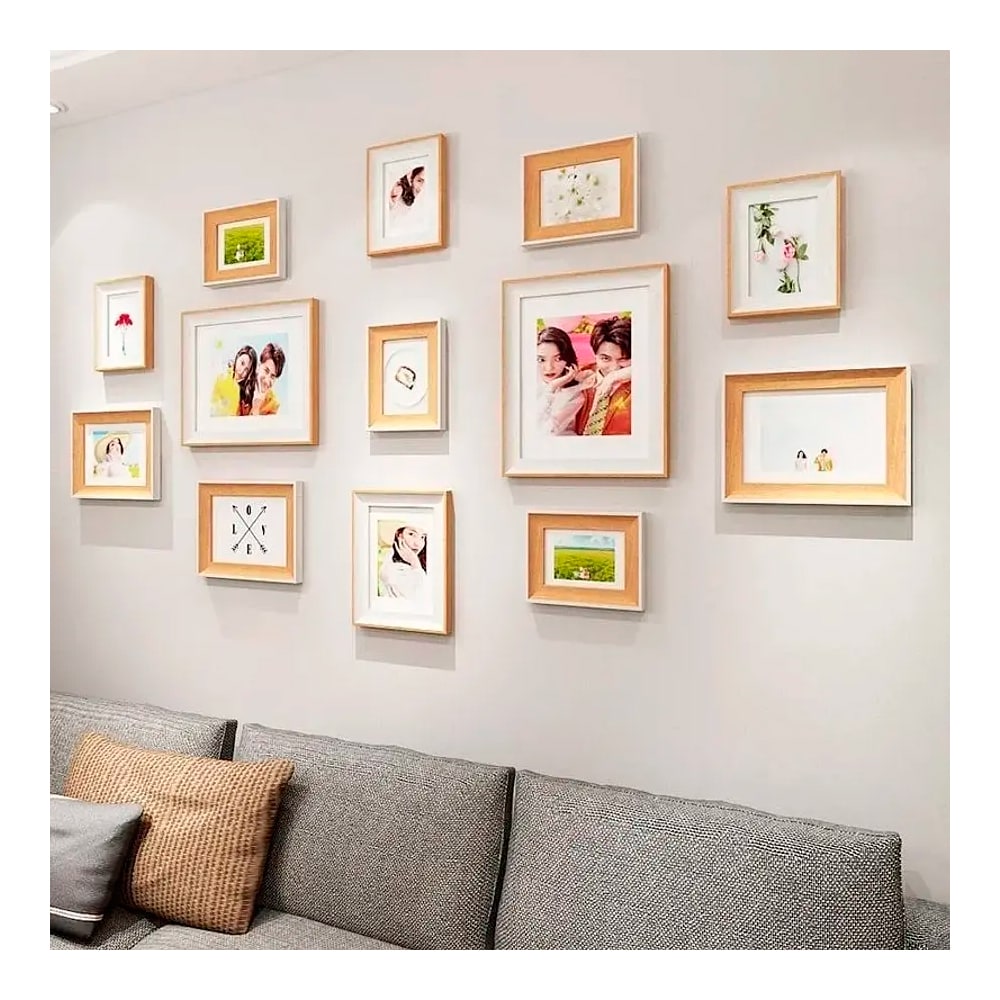Set Marcos Foto Decorativo Pared1