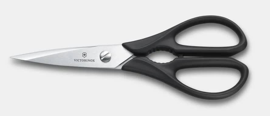 Victorinox Tijera Cocina mango Negro1