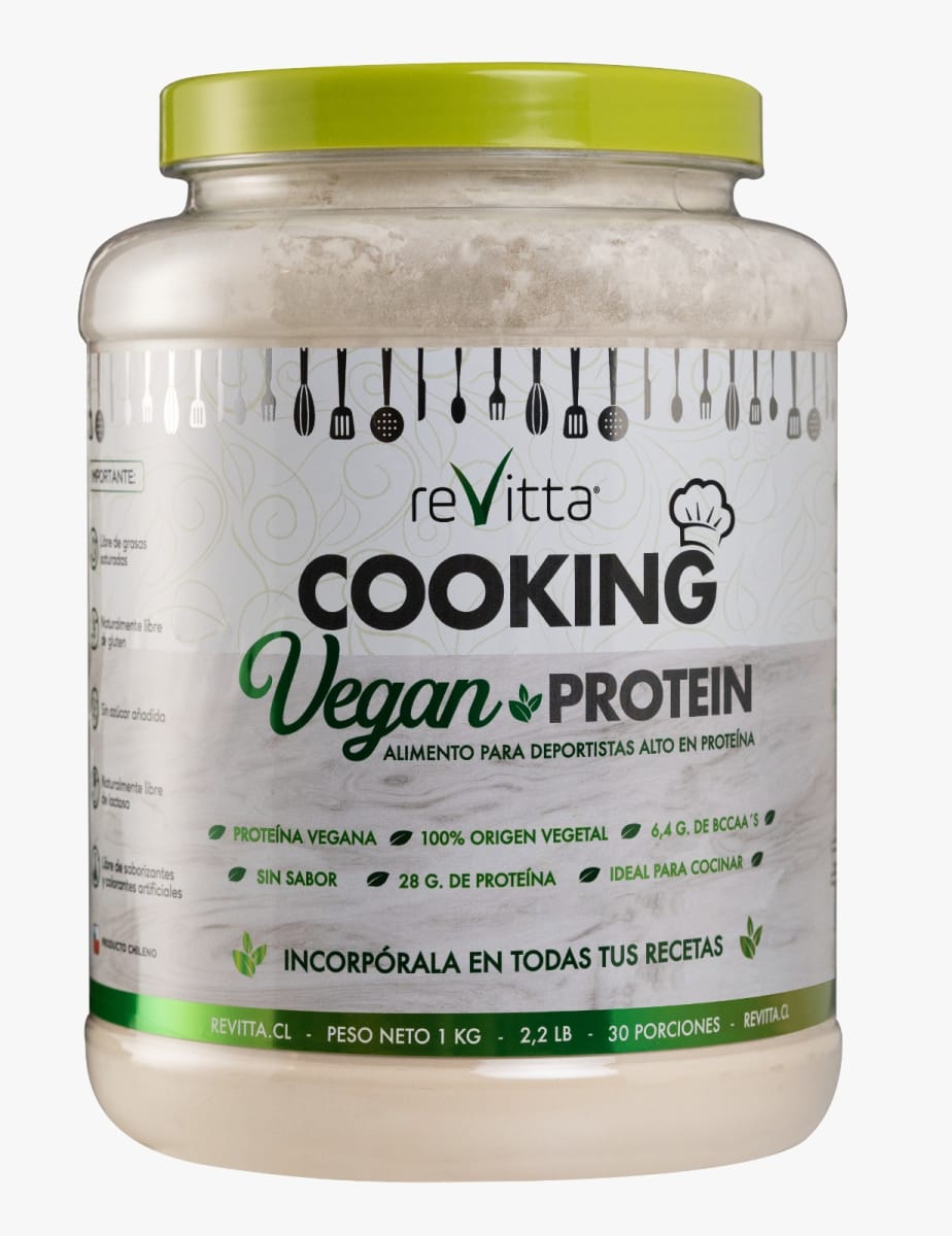 Proteína Cooking Vegan Protein 1,28 kg1
