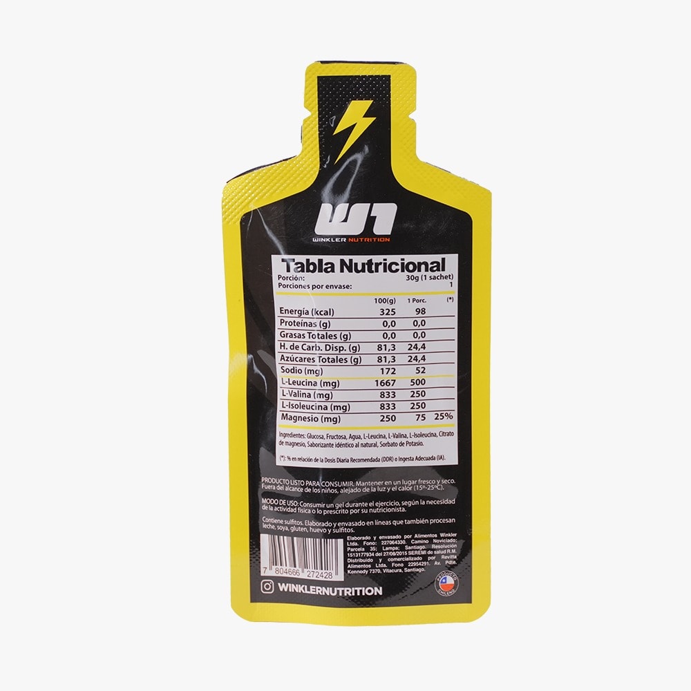 W1 Gel Energético Boost + BCAAs2