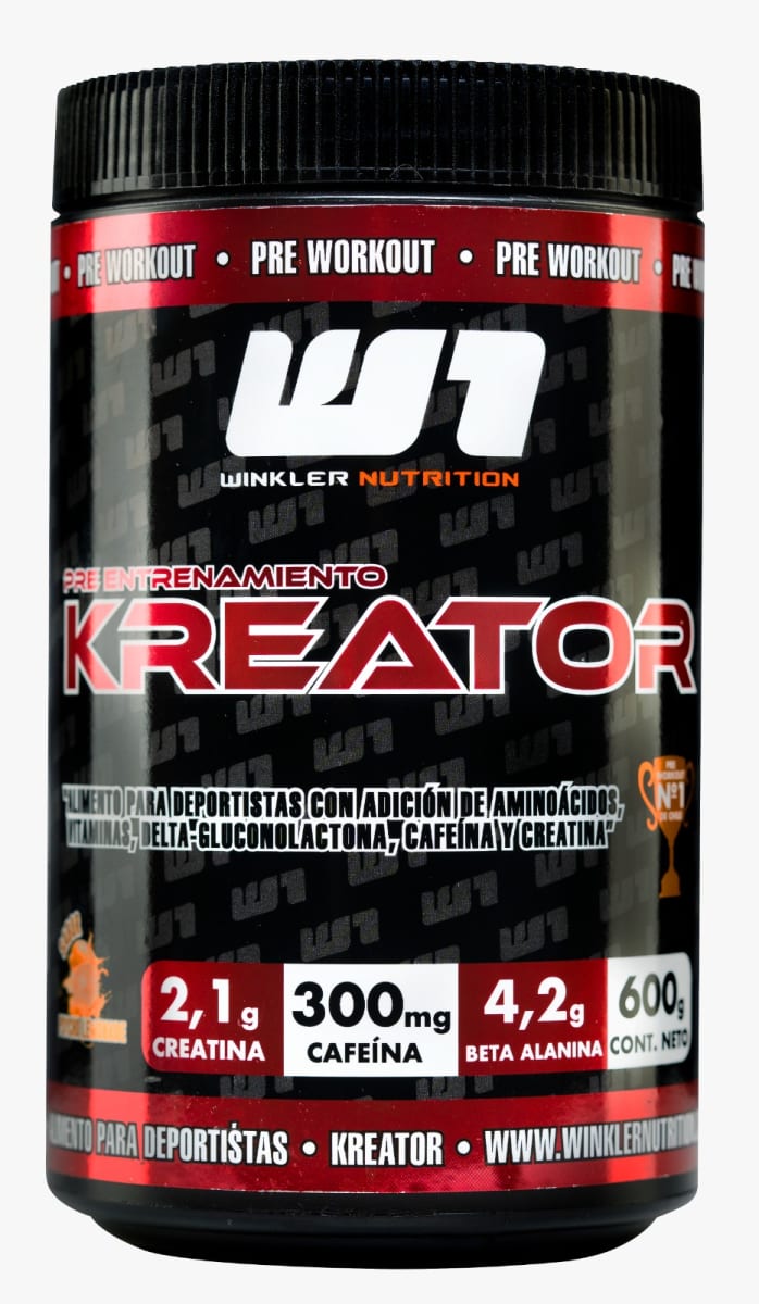 W1 Pre Entreno Kreator 600 g – 30 servicios1