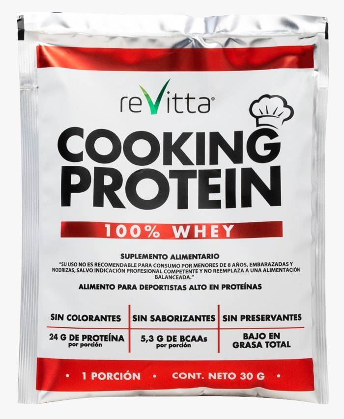 Proteína Sachet Cooking Whey 30 grs1