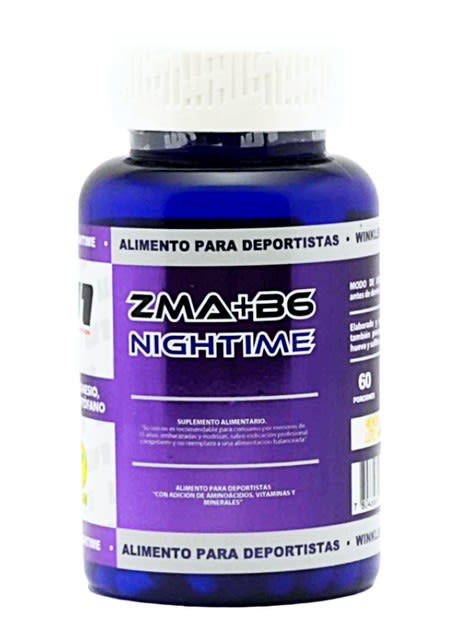 Pro-hormonal ZMA +B6 60 capsulas Nigthtime1
