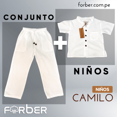 CONJUNTO NIÑO PANTALON CAMILO