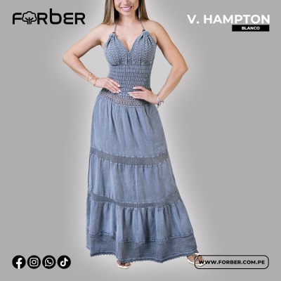 VESTIDO HAMPTON