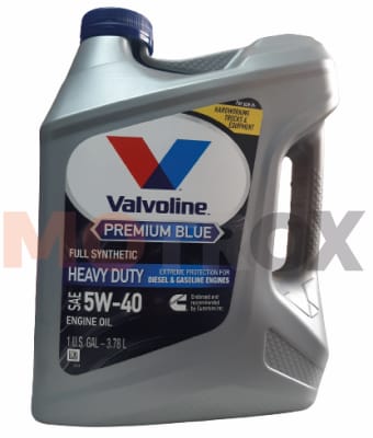 ACEITE DE MOTOR SINTETICO PREMIUN BLUE PETROLEO 5W40 - VALVOLINE X GAL