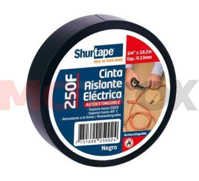CINTA AISLANTE NEGRA 3/4